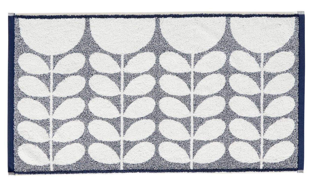 Orla Kiely Sunflower Whale Blue Towels