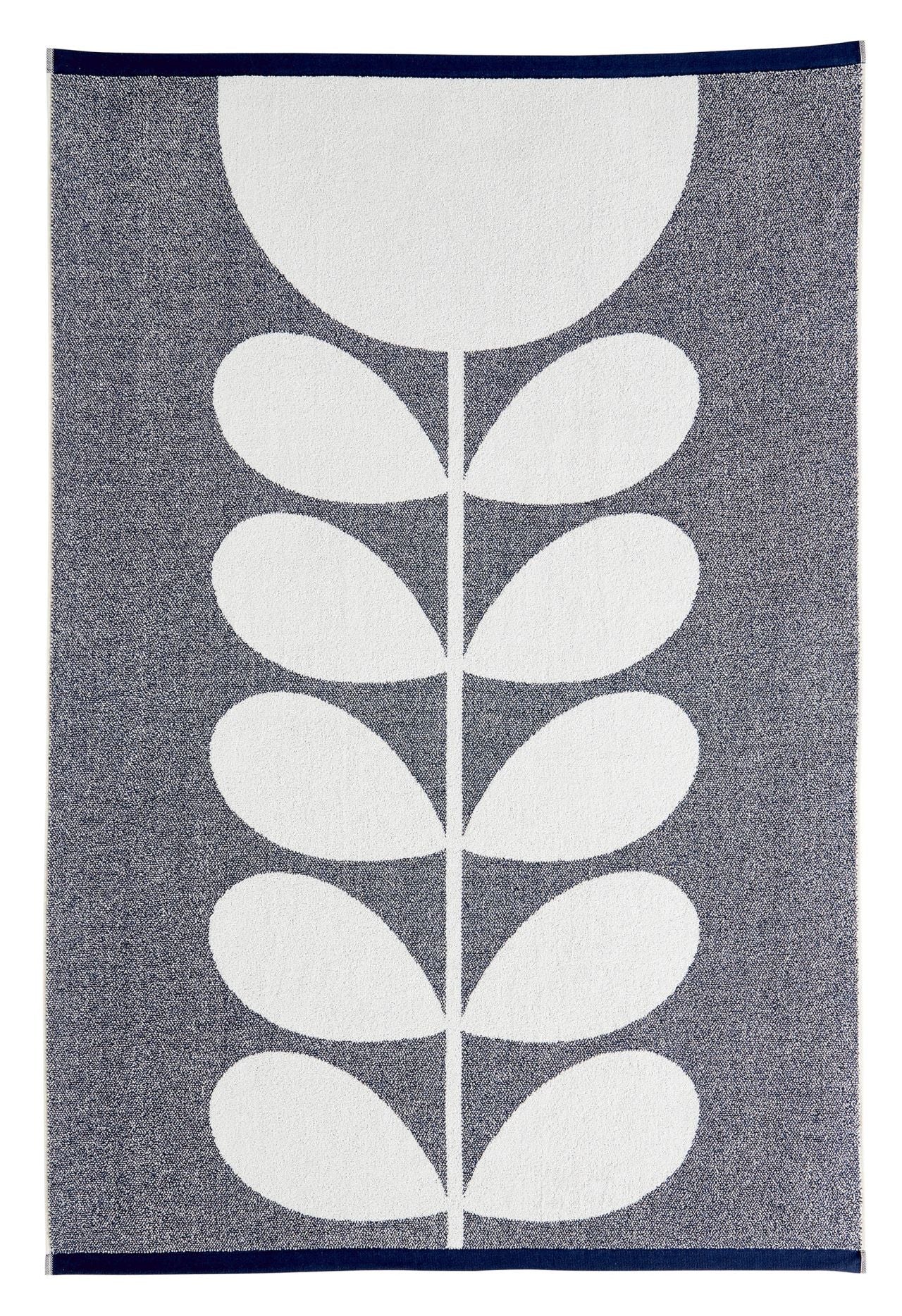 Orla Kiely Sunflower Whale Blue Towels