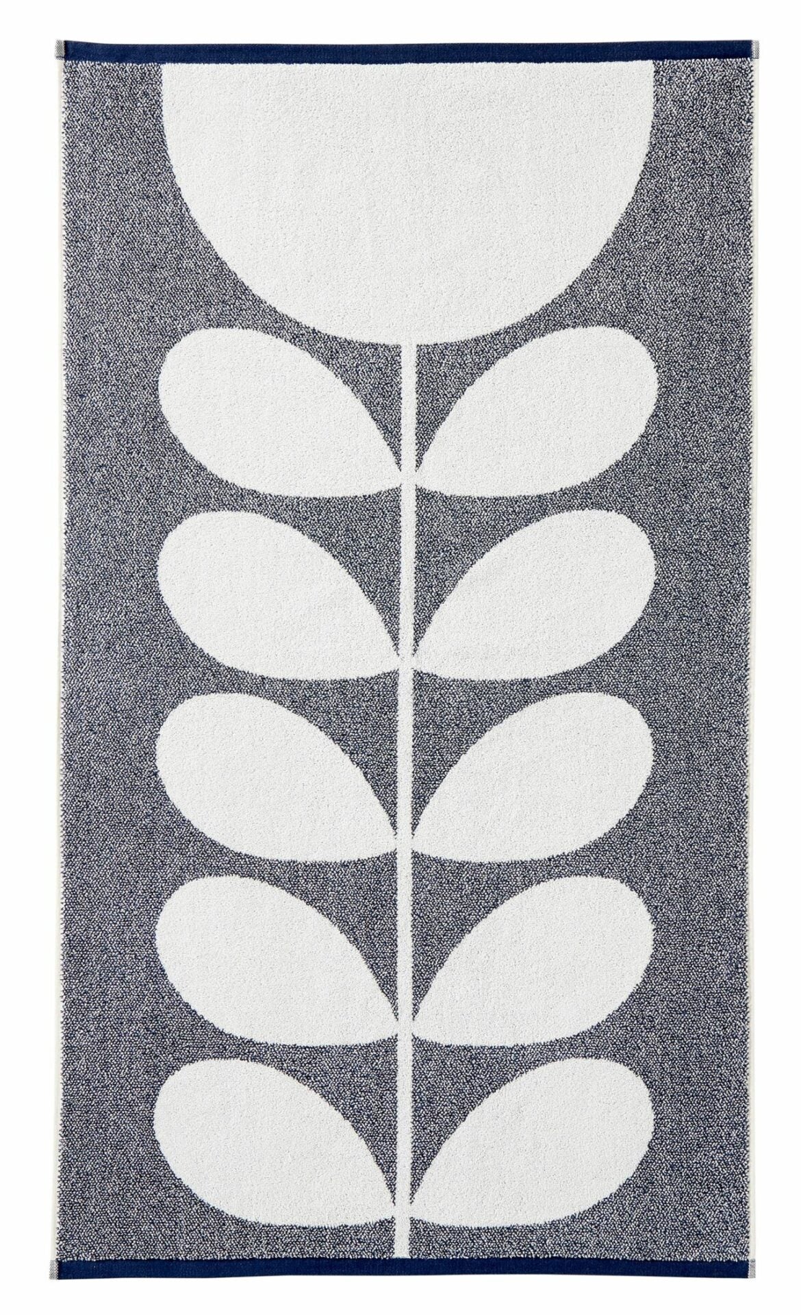 Orla Kiely Sunflower Whale Blue Towels