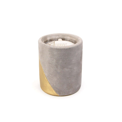 Paddywax Urban Concrete Candle Amber & Smoke