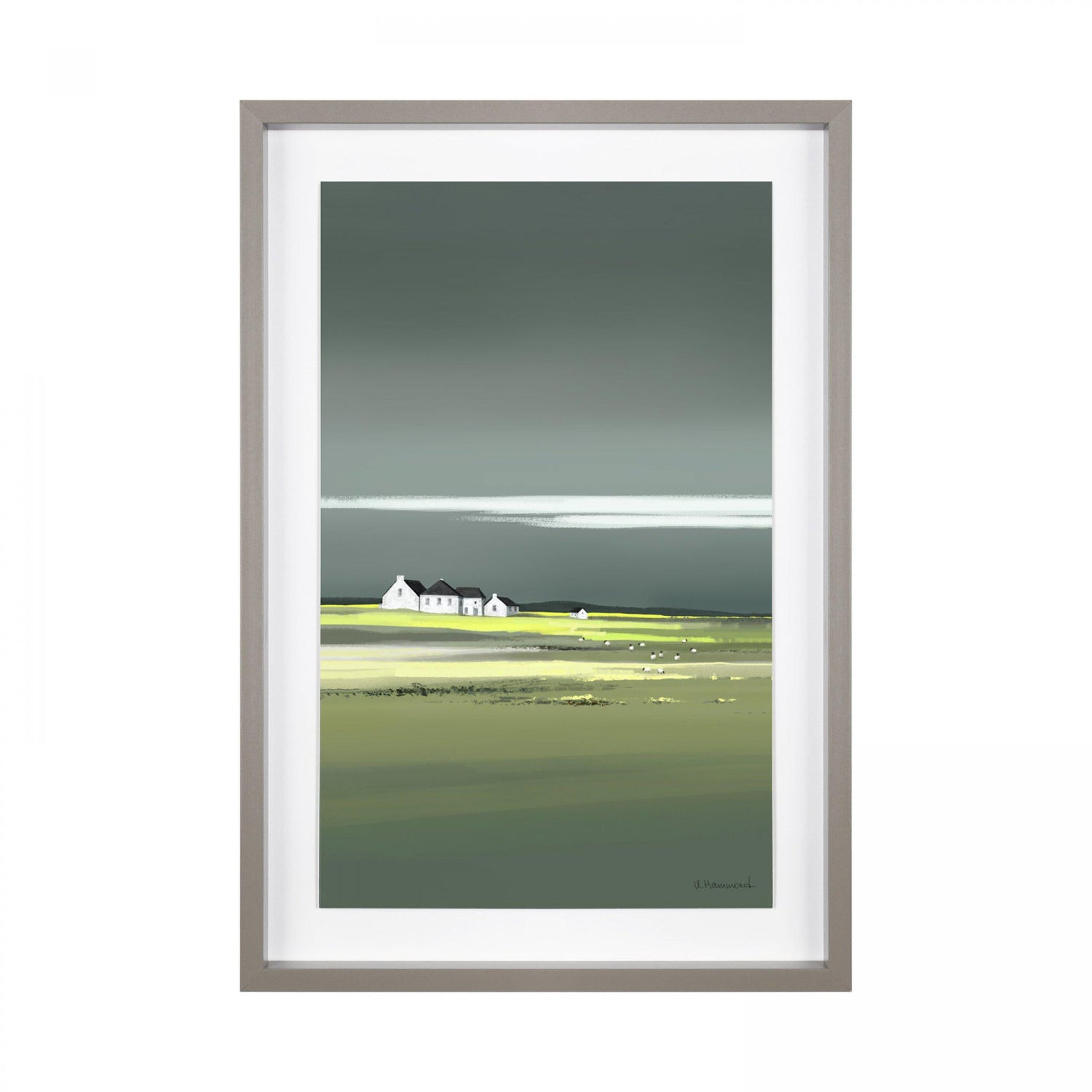 Ethos Ulyana Hammond  Framed Print &amp; Mount 60 x 41cm