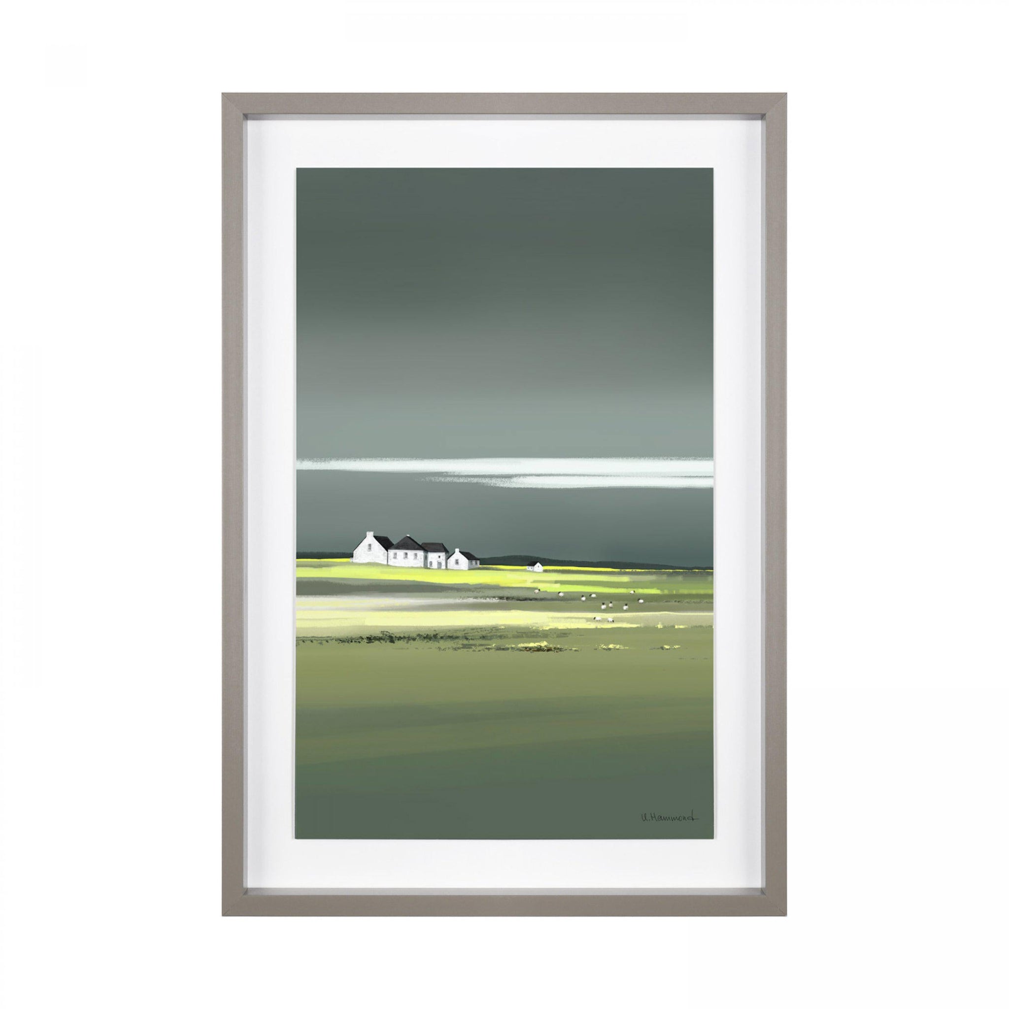 Ethos Ulyana Hammond  Framed Print &amp; Mount 60 x 41cm