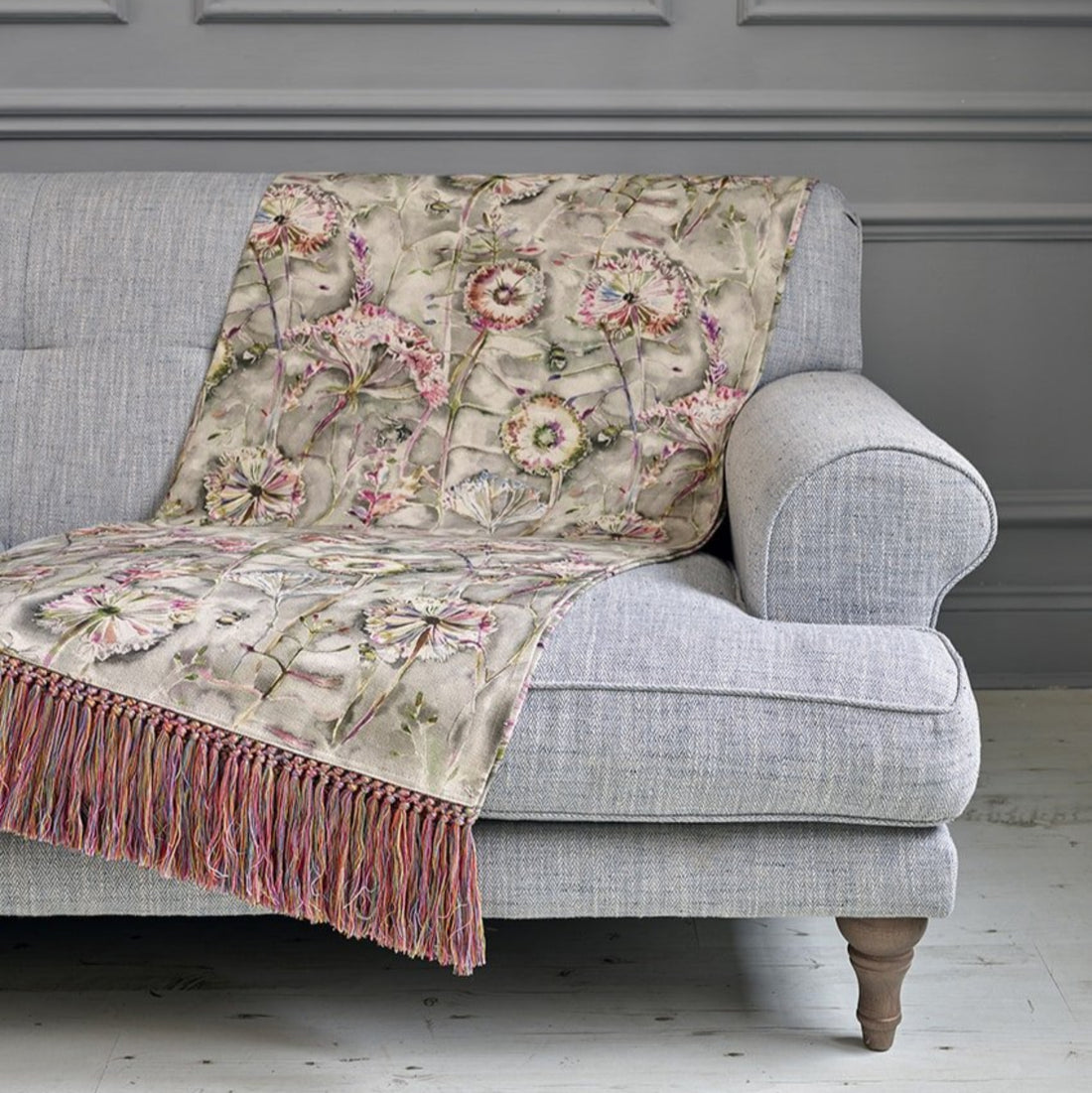 Voyage Maison Langdale Orchid  135x200cm Linen Throw
