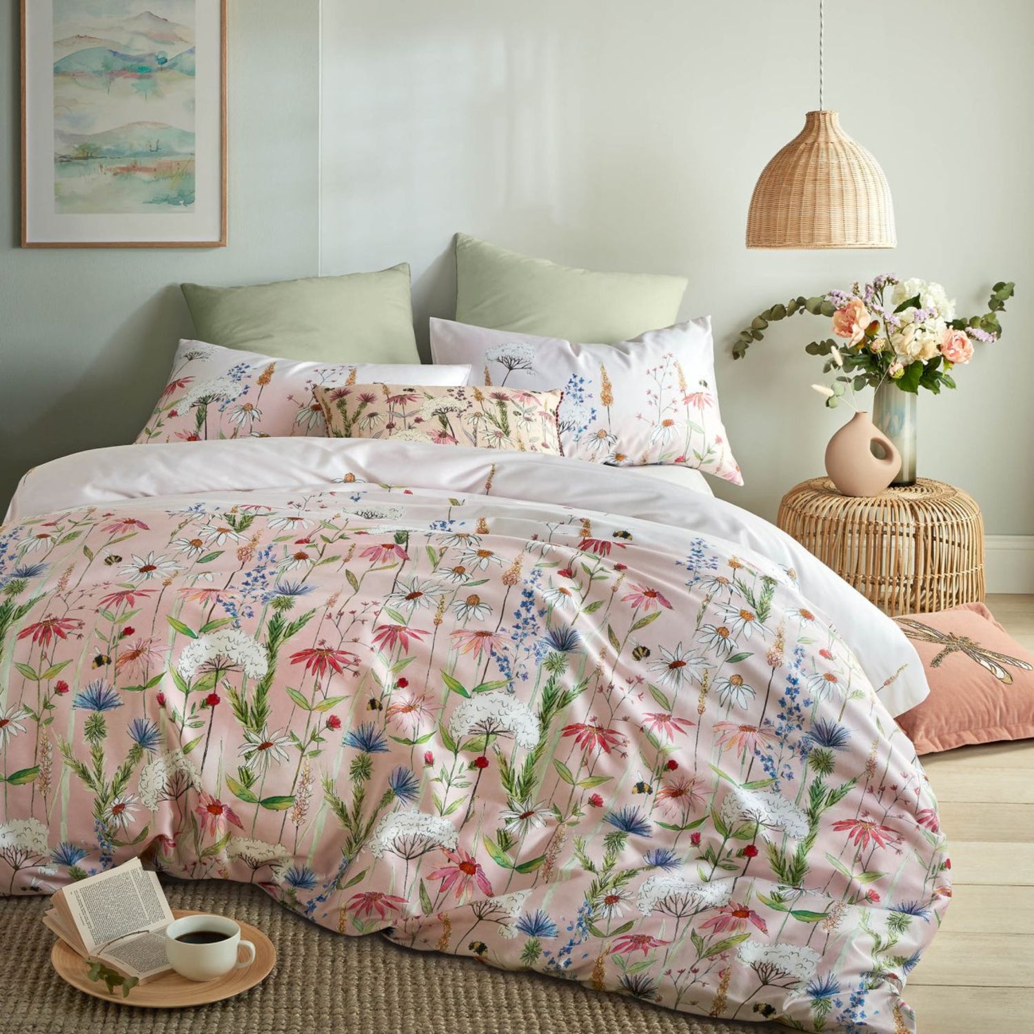 Voyage Maison Hermione Collection Petal Duvet Cover &amp; Pillowcase Set