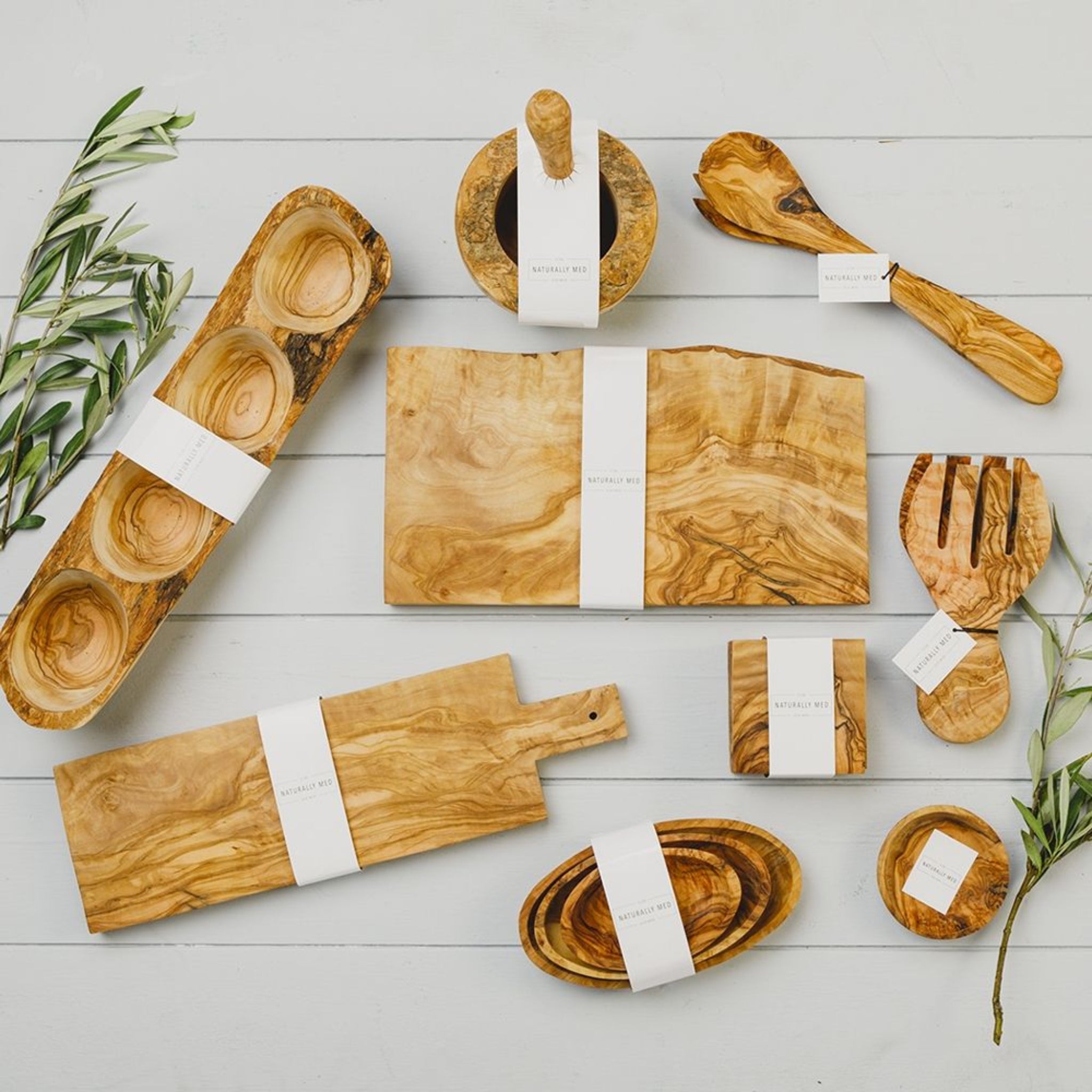 Selbrae House Rustic Olive Wood collection