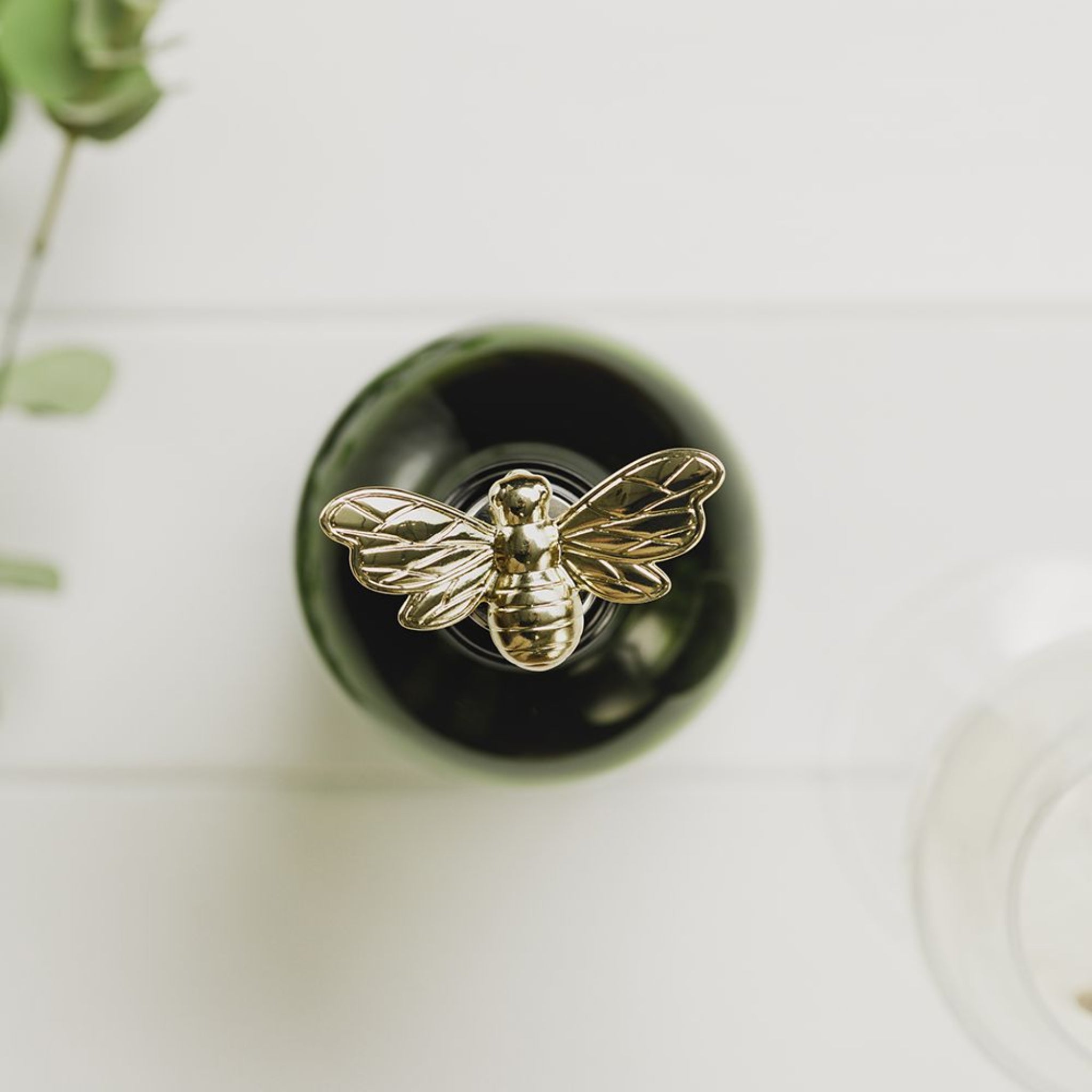 Selbrae House Gold Bee Bottle Stopper