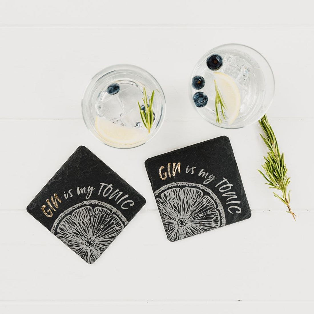 Selbrae House 2 Gold Gin is my Tonic Coasters