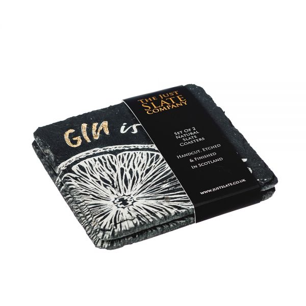 Just Slate Company 2 Gold Gin is my Tonic Coasters