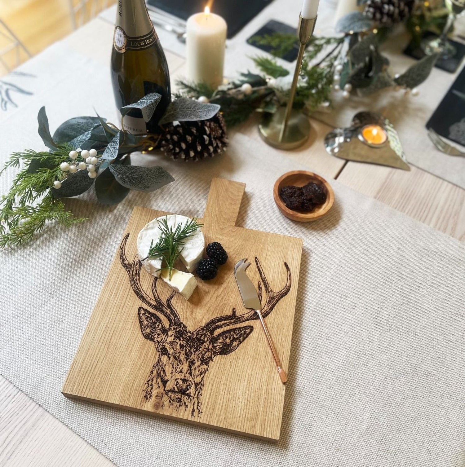 Selbrae House Stag Prince Oak Paddle Medium