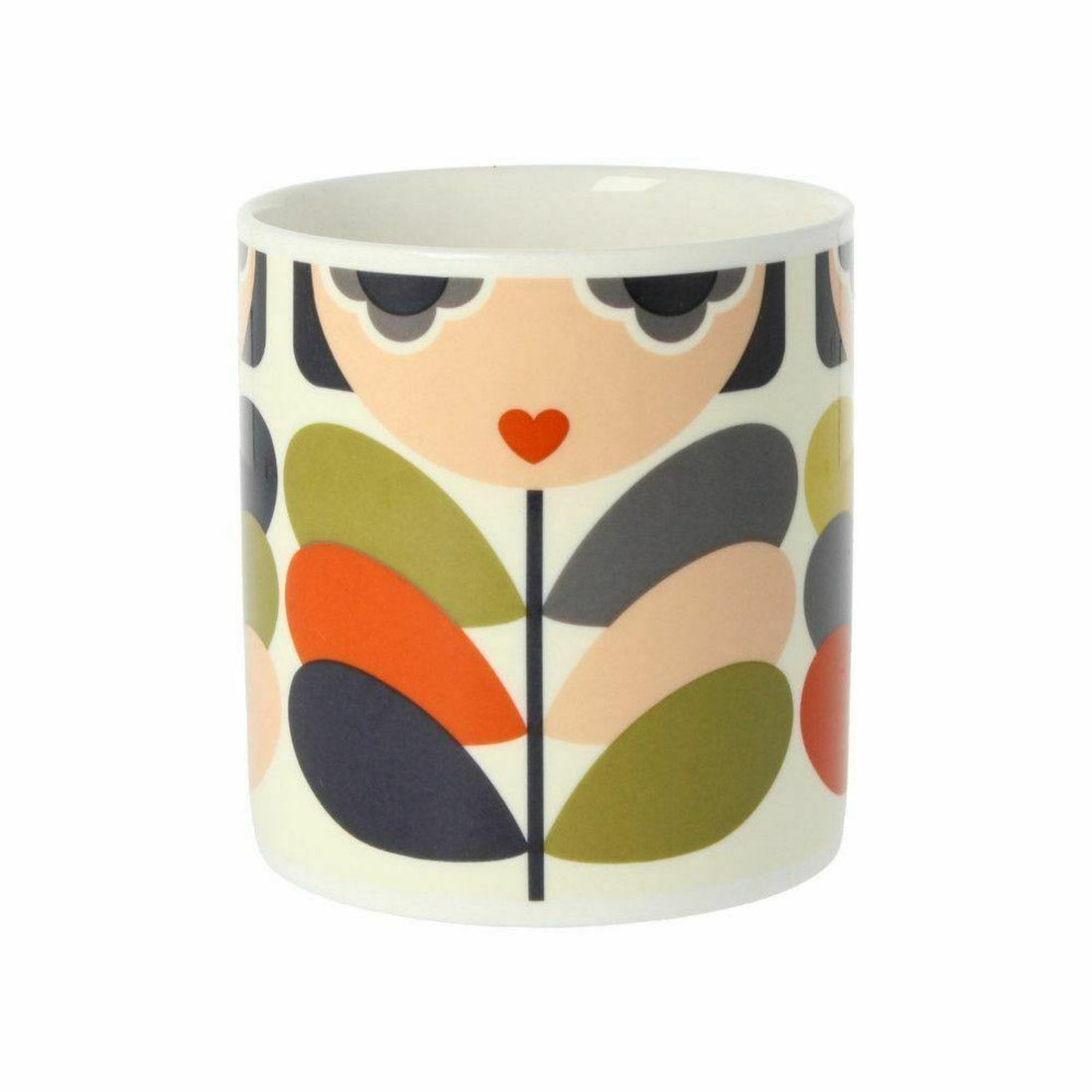 2 Orla Kiely Lady Stem Mugs 400ml - Oakley Home & Gifts
