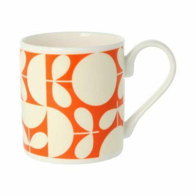 Orla Kiely Patchwork Orange Mug 300ml