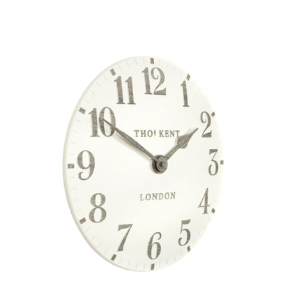 Thomas Kent 20&quot; Arabic Wall Clock Limestone